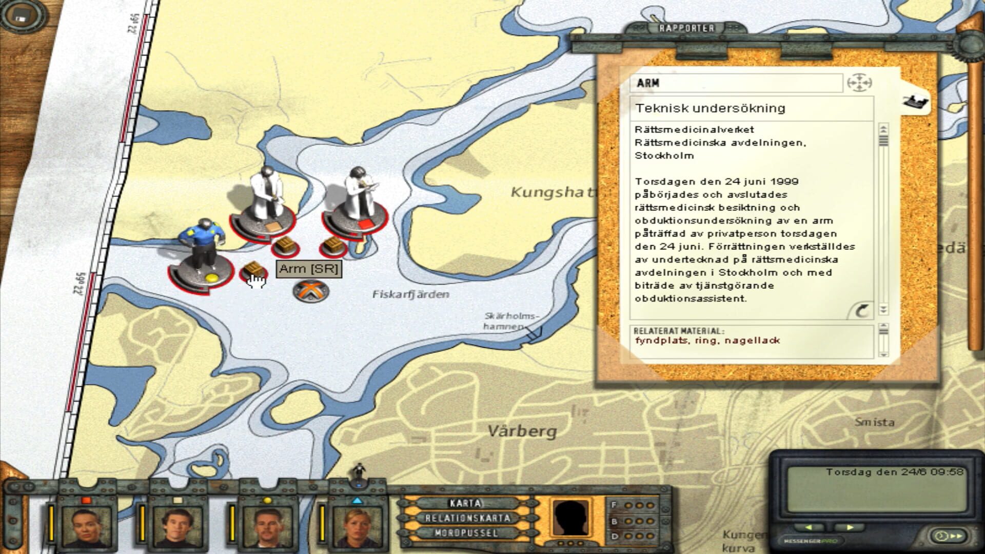 Screenshot for Polis 2: Någon ljuger
