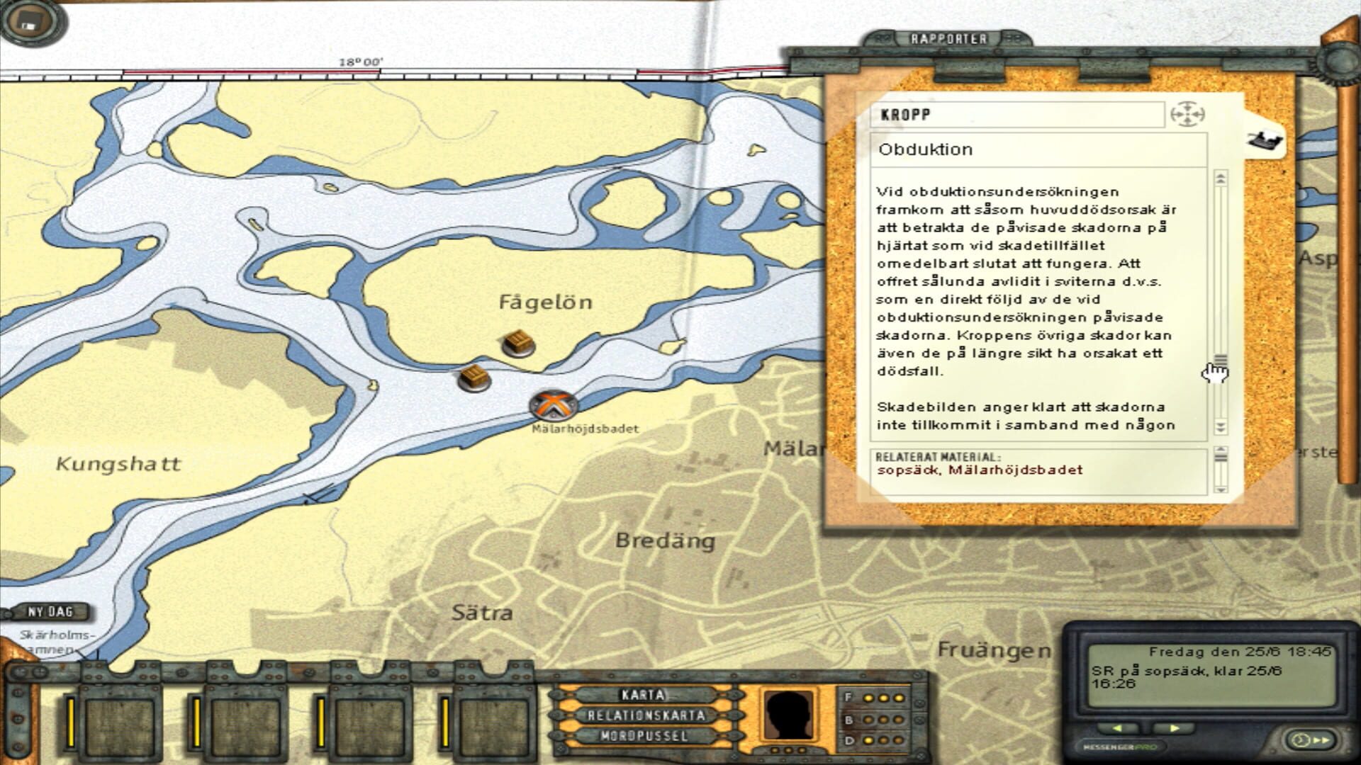 Screenshot for Polis 2: Någon ljuger