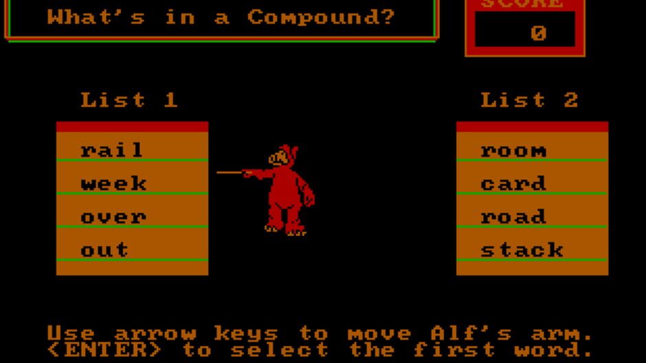 Screenshot for ALF's World of Words