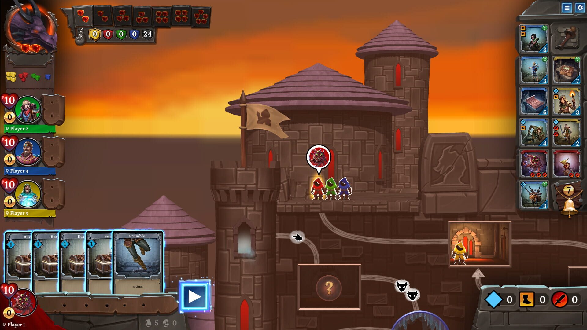 Screenshot for Clank!