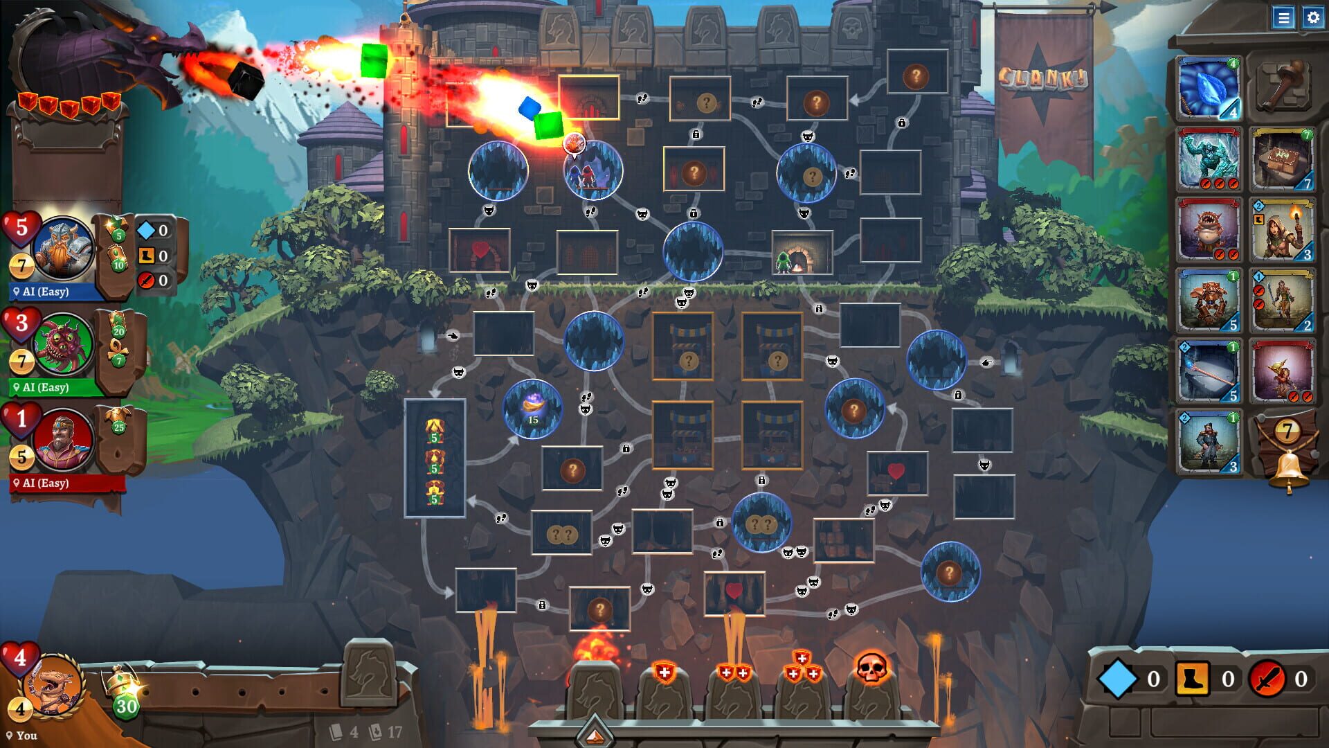 Screenshot for Clank!