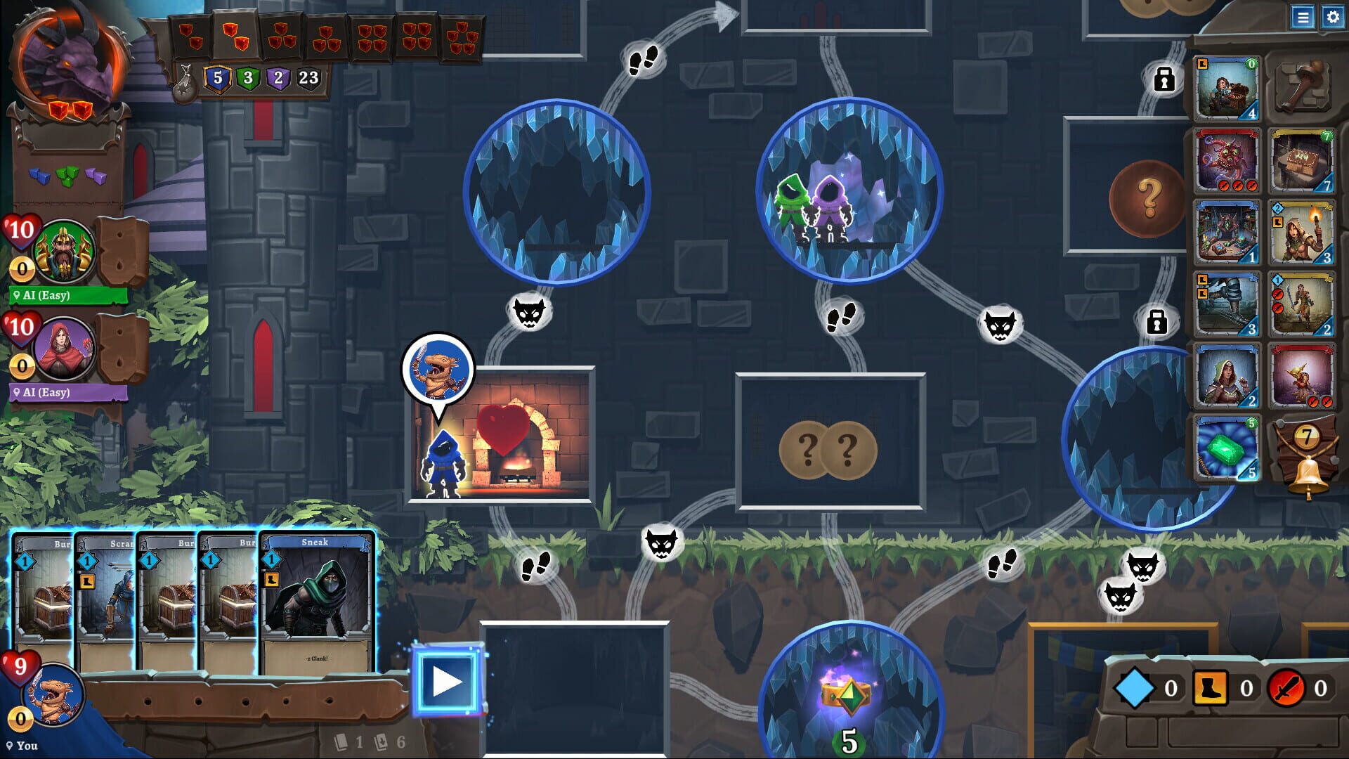 Screenshot for Clank!