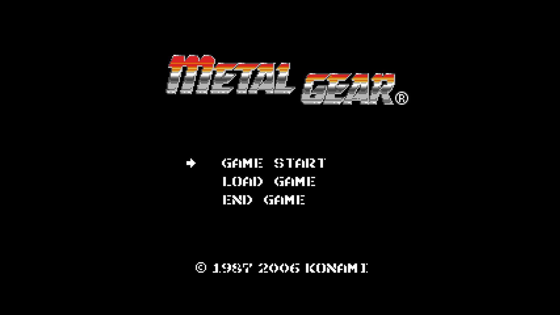 Screenshot for Metal Gear