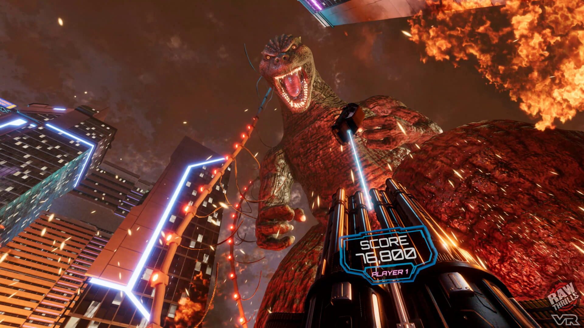 Screenshot for Godzilla Kaiju Wars VR