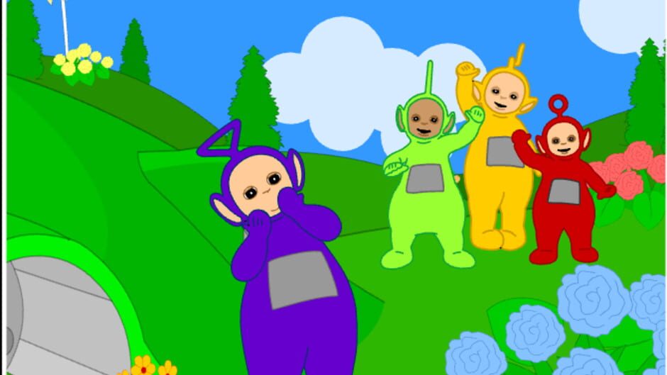 Screenshot for Teletubbies: Sliding Down the Hill