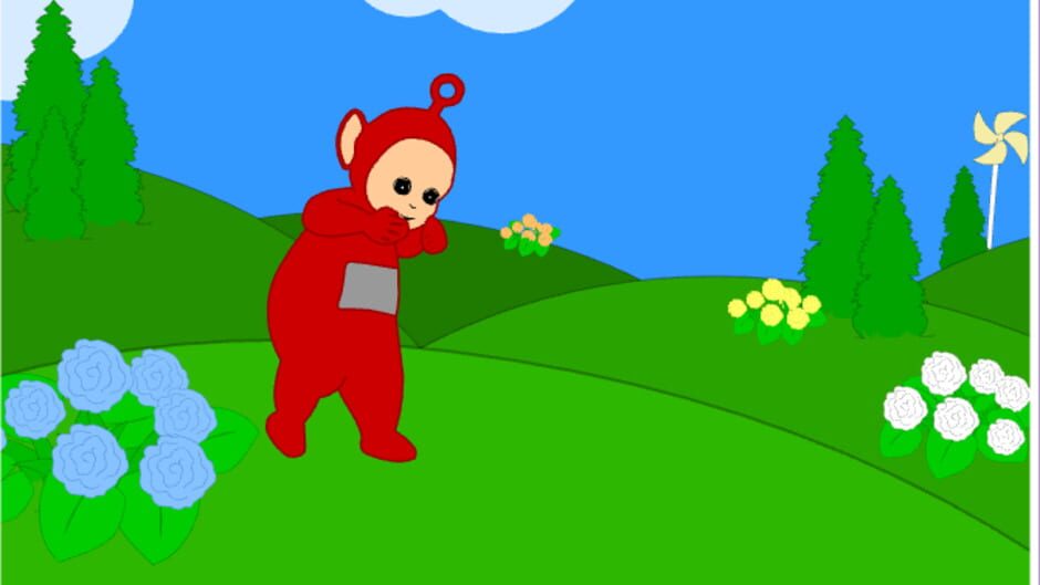 Screenshot for Teletubbies: Sliding Down the Hill