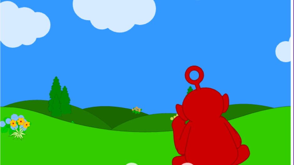 Screenshot for Teletubbies: Sliding Down the Hill