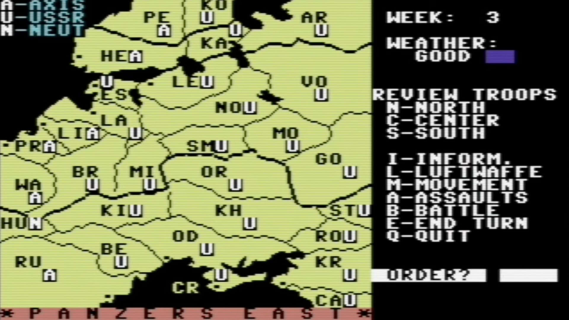 Screenshot for Panzers East!