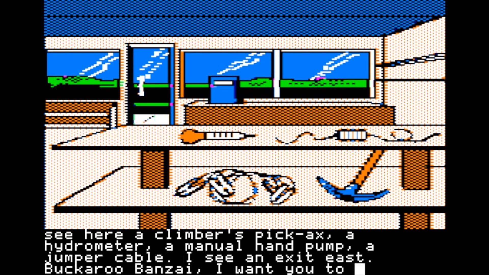 Screenshot for The Adventures of Buckaroo Banzai: Across the Eighth Dimension
