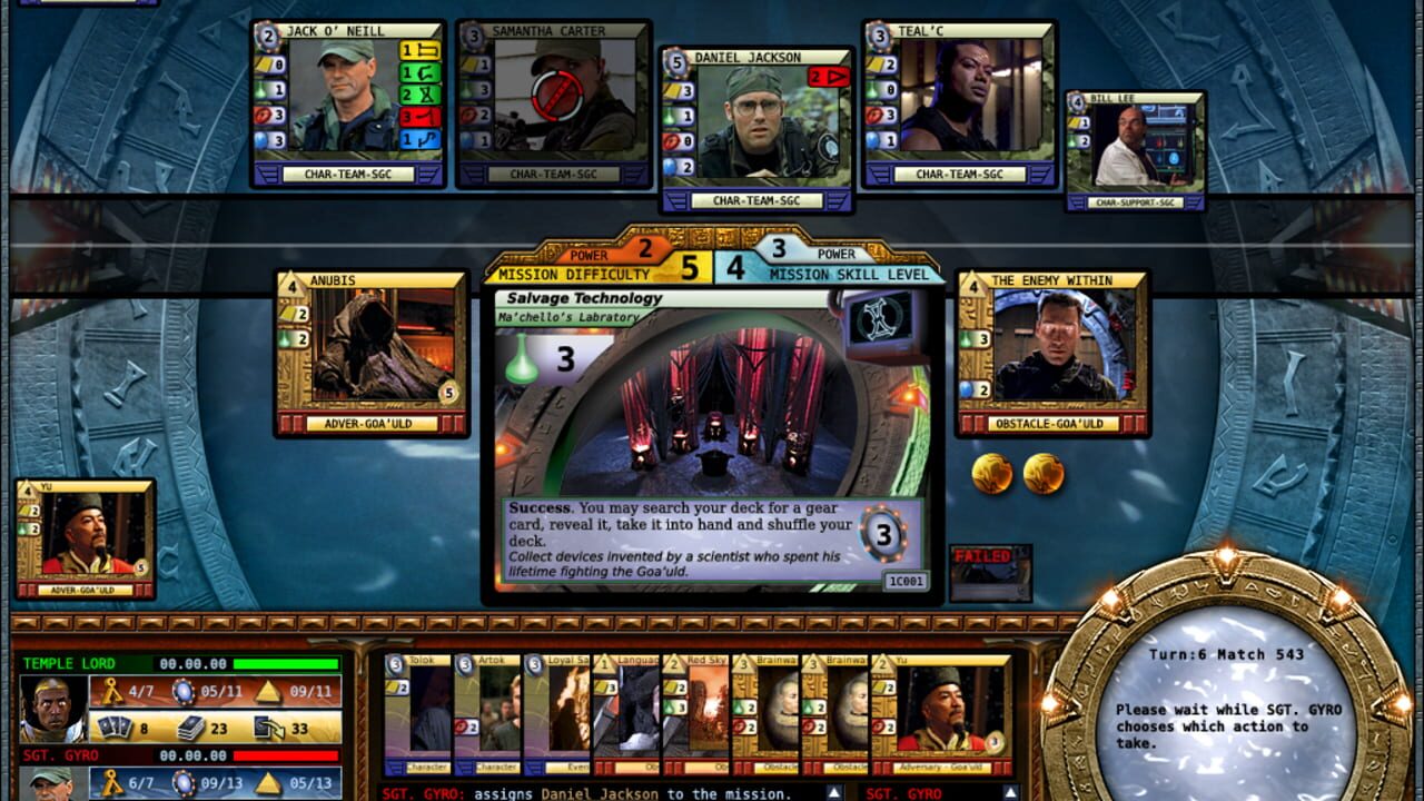 Screenshot for Stargate Online Trading Card Game
