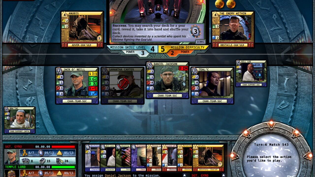 Screenshot for Stargate Online Trading Card Game
