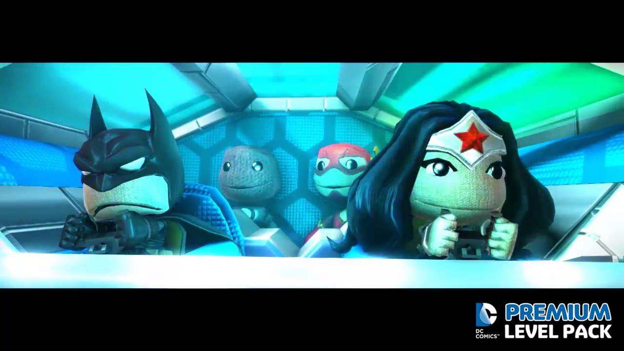 Screenshot for LittleBigPlanet 2: DC Comics Premium Level Pack