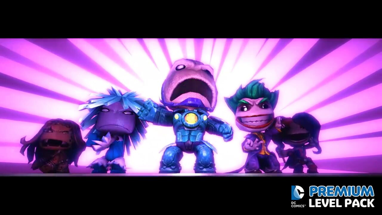 Screenshot for LittleBigPlanet 2: DC Comics Premium Level Pack