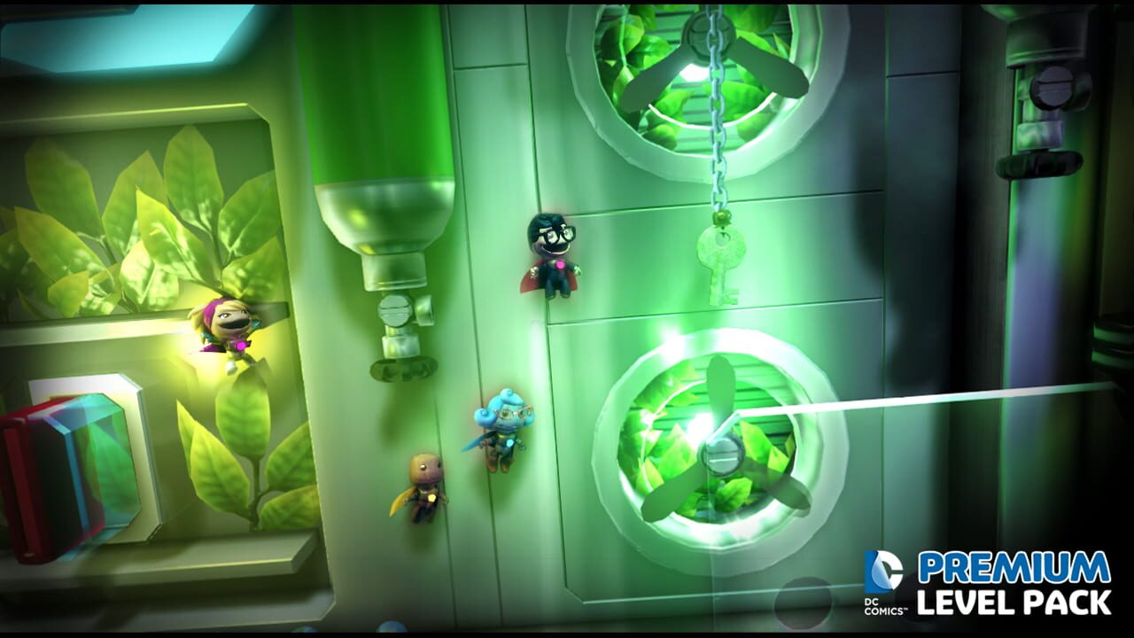Screenshot for LittleBigPlanet 2: DC Comics Premium Level Pack