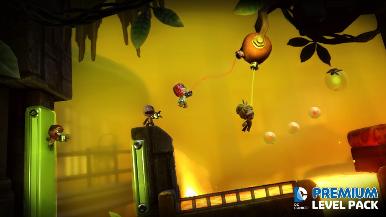 Screenshot for LittleBigPlanet 2: DC Comics Premium Level Pack