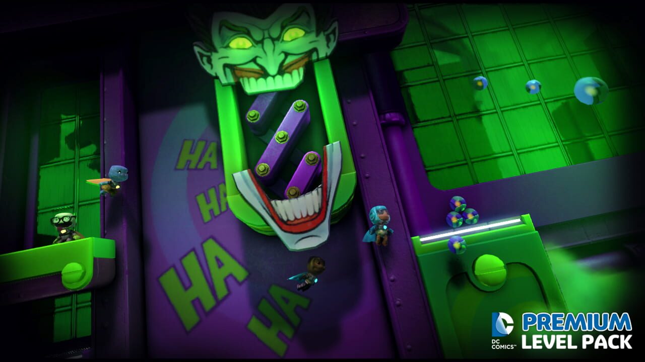 Screenshot for LittleBigPlanet 2: DC Comics Premium Level Pack