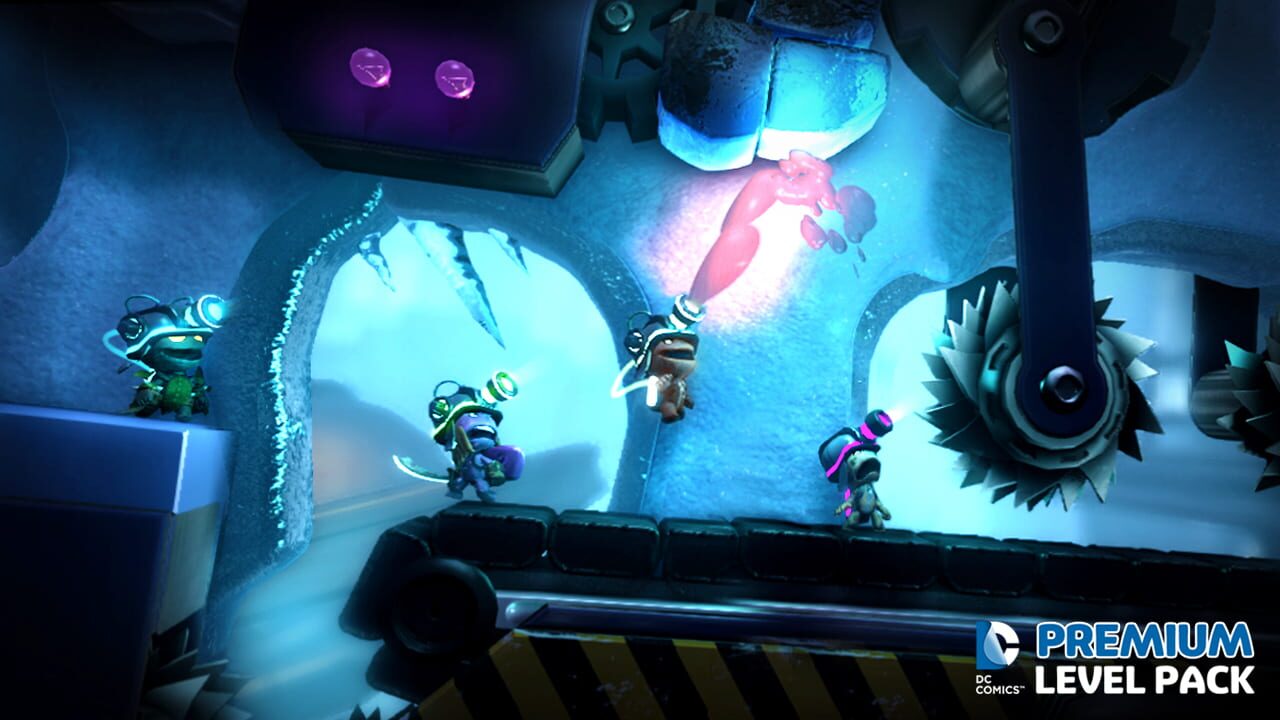 Screenshot for LittleBigPlanet 2: DC Comics Premium Level Pack