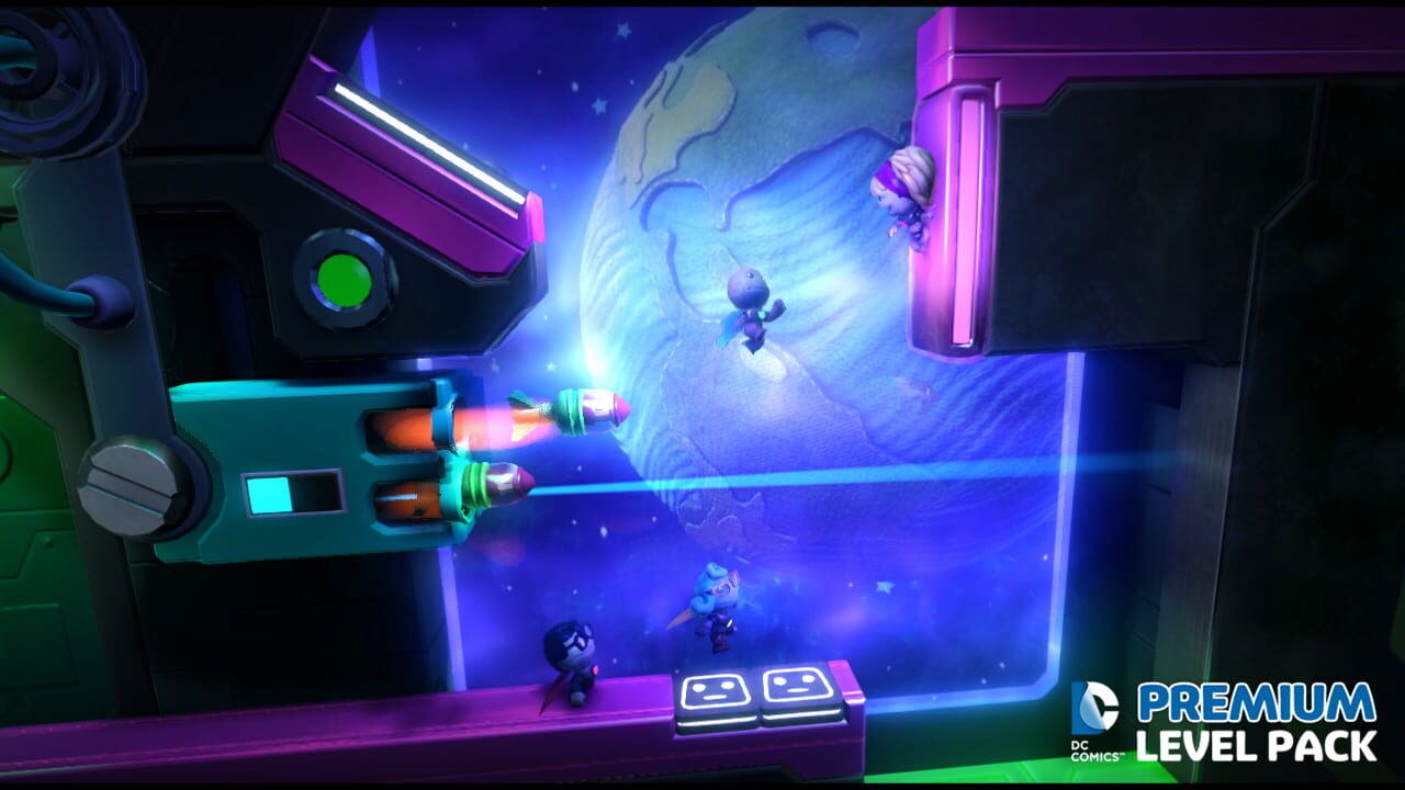 Screenshot for LittleBigPlanet 2: DC Comics Premium Level Pack