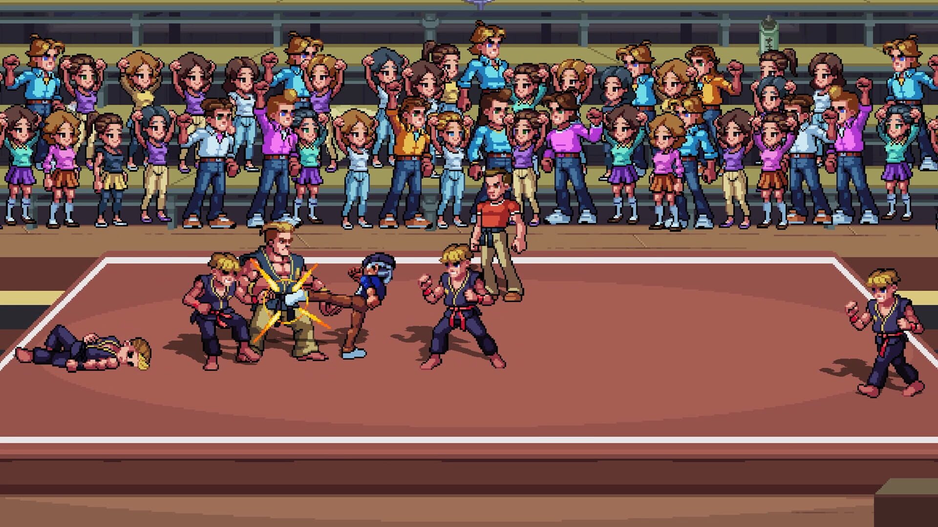 Screenshot for The Karate Kid: Street Rumble