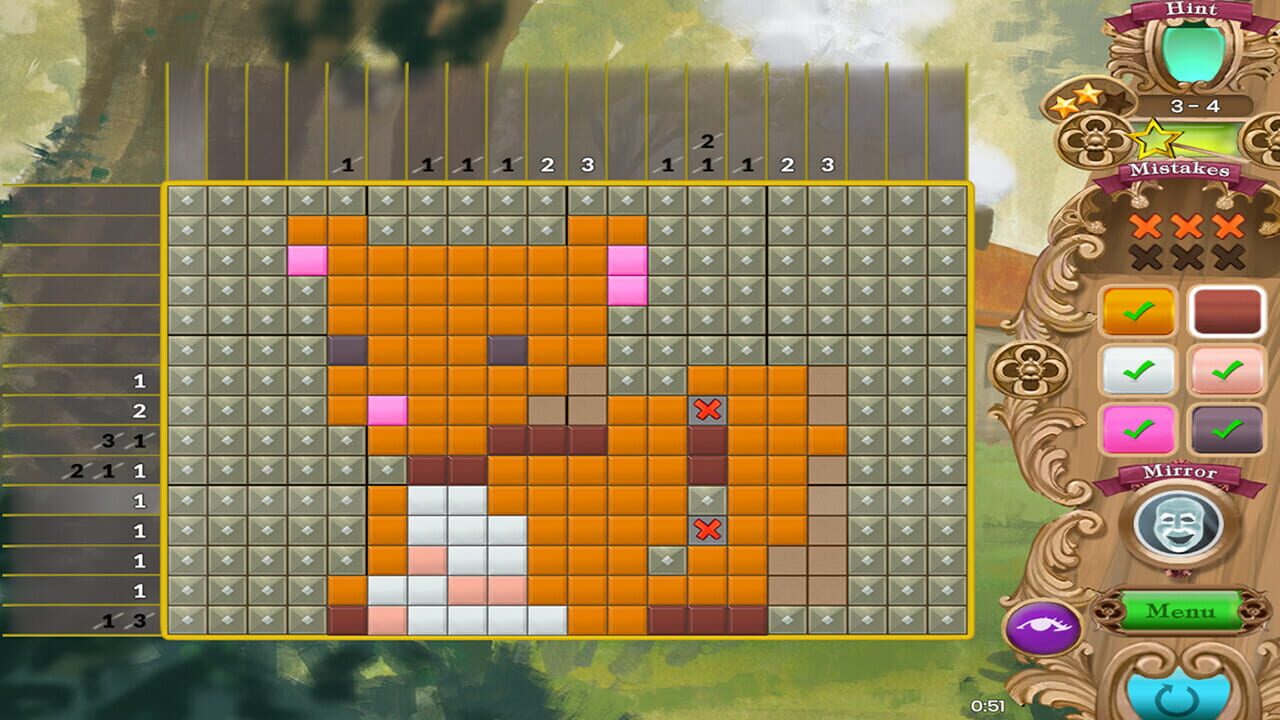 Screenshot for Fables Mosaic: Little Red Riding Hood