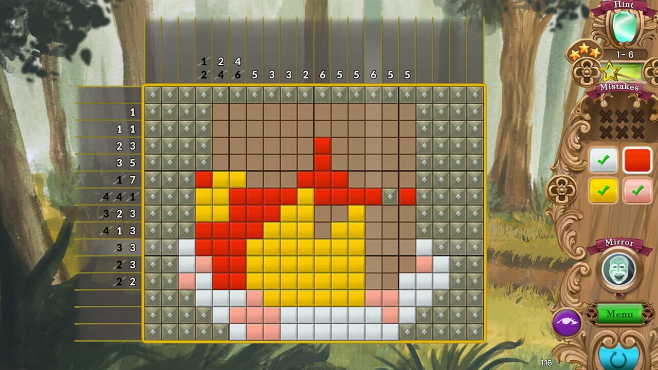 Screenshot for Fables Mosaic: Little Red Riding Hood