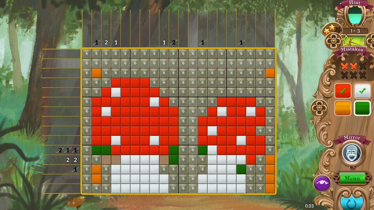 Screenshot for Fables Mosaic: Little Red Riding Hood
