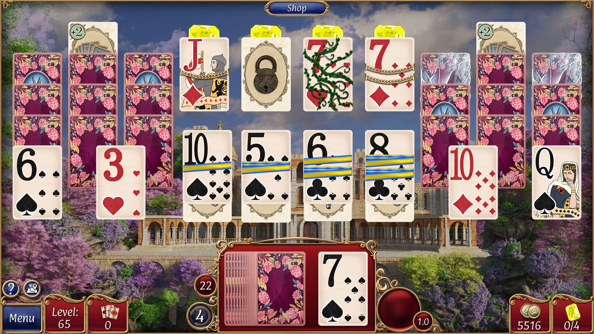Screenshot for Jewel Match: Solitaire Seasons - Collector's Edition