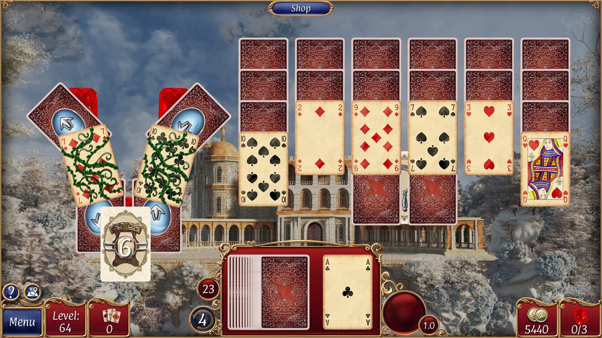 Screenshot for Jewel Match: Solitaire Seasons - Collector's Edition