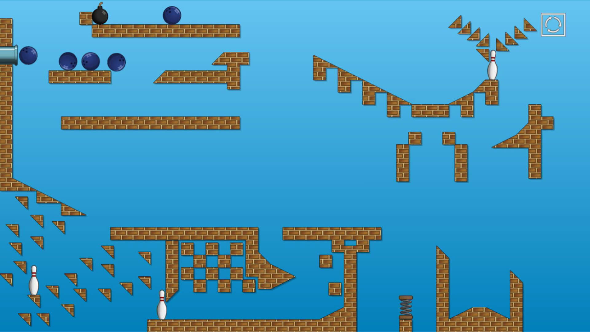 Screenshot for Bomb Bowling