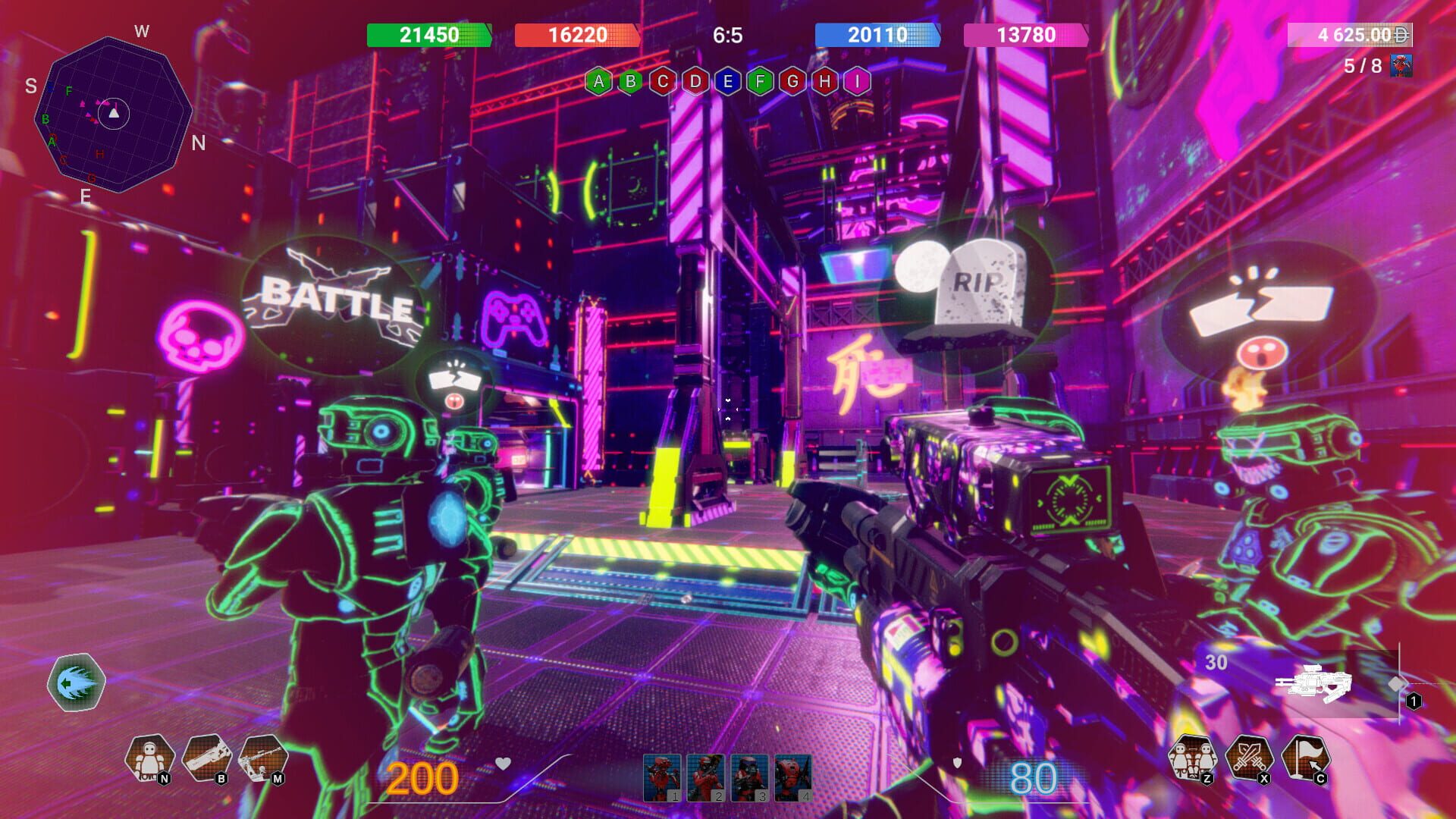 Screenshot for Neon Phonk Robots