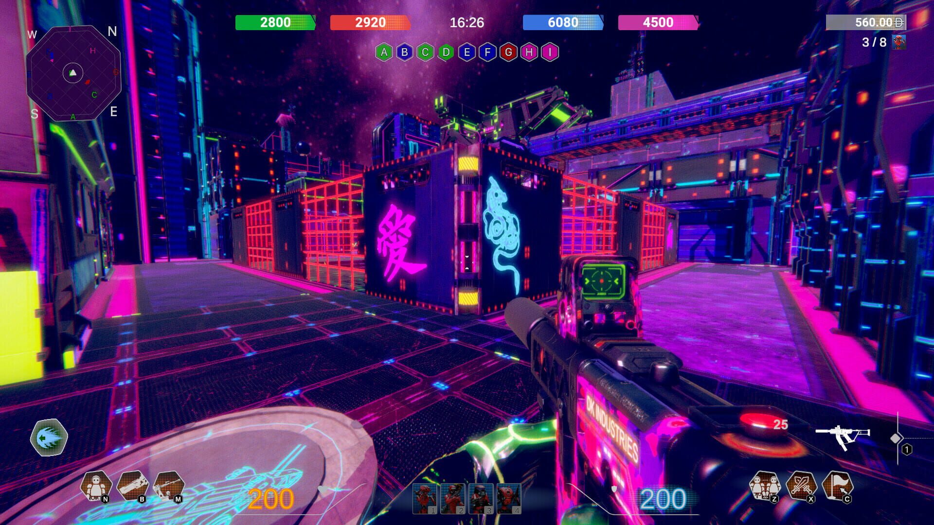 Screenshot for Neon Phonk Robots