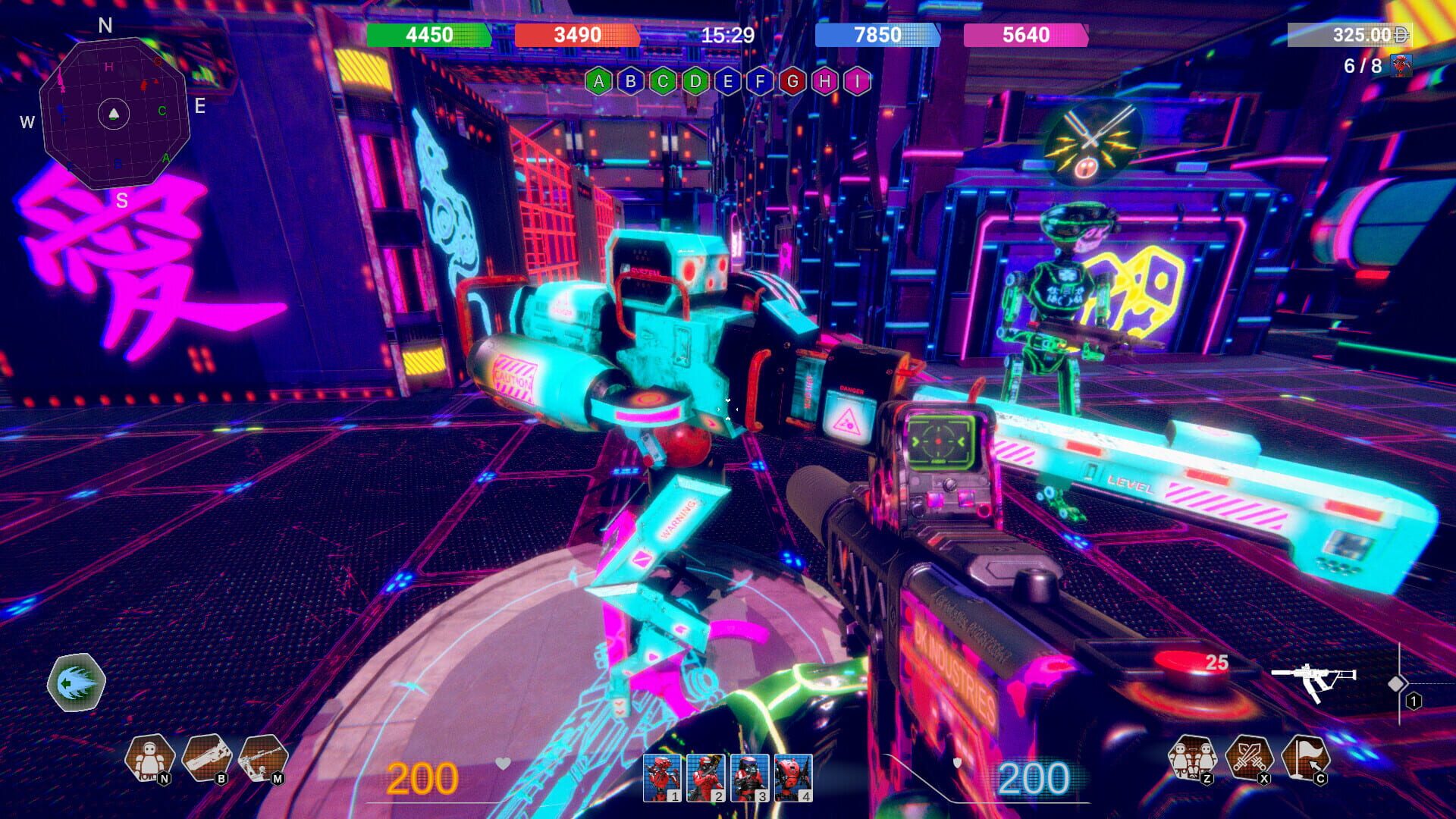 Screenshot for Neon Phonk Robots