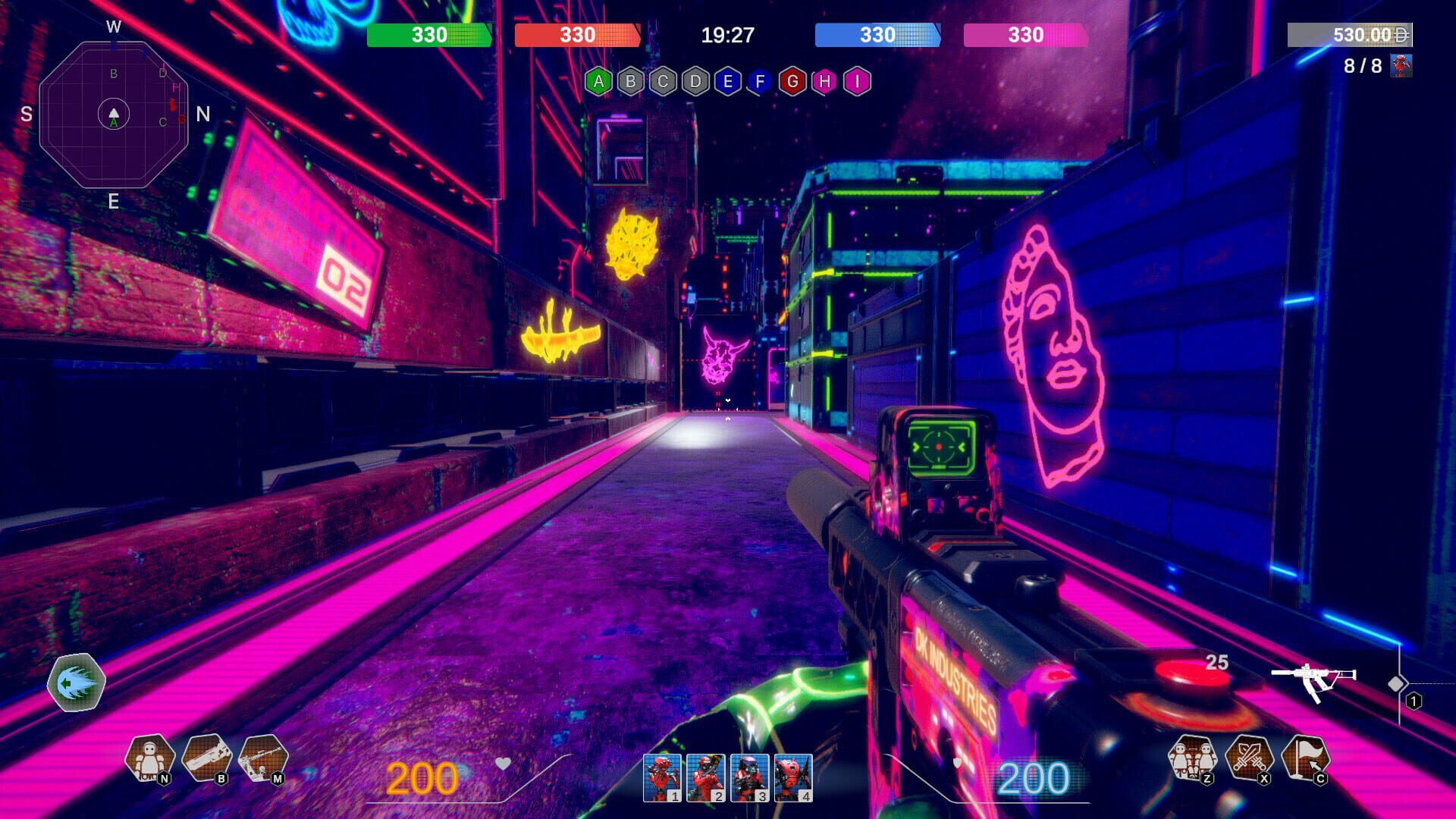 Screenshot for Neon Phonk Robots