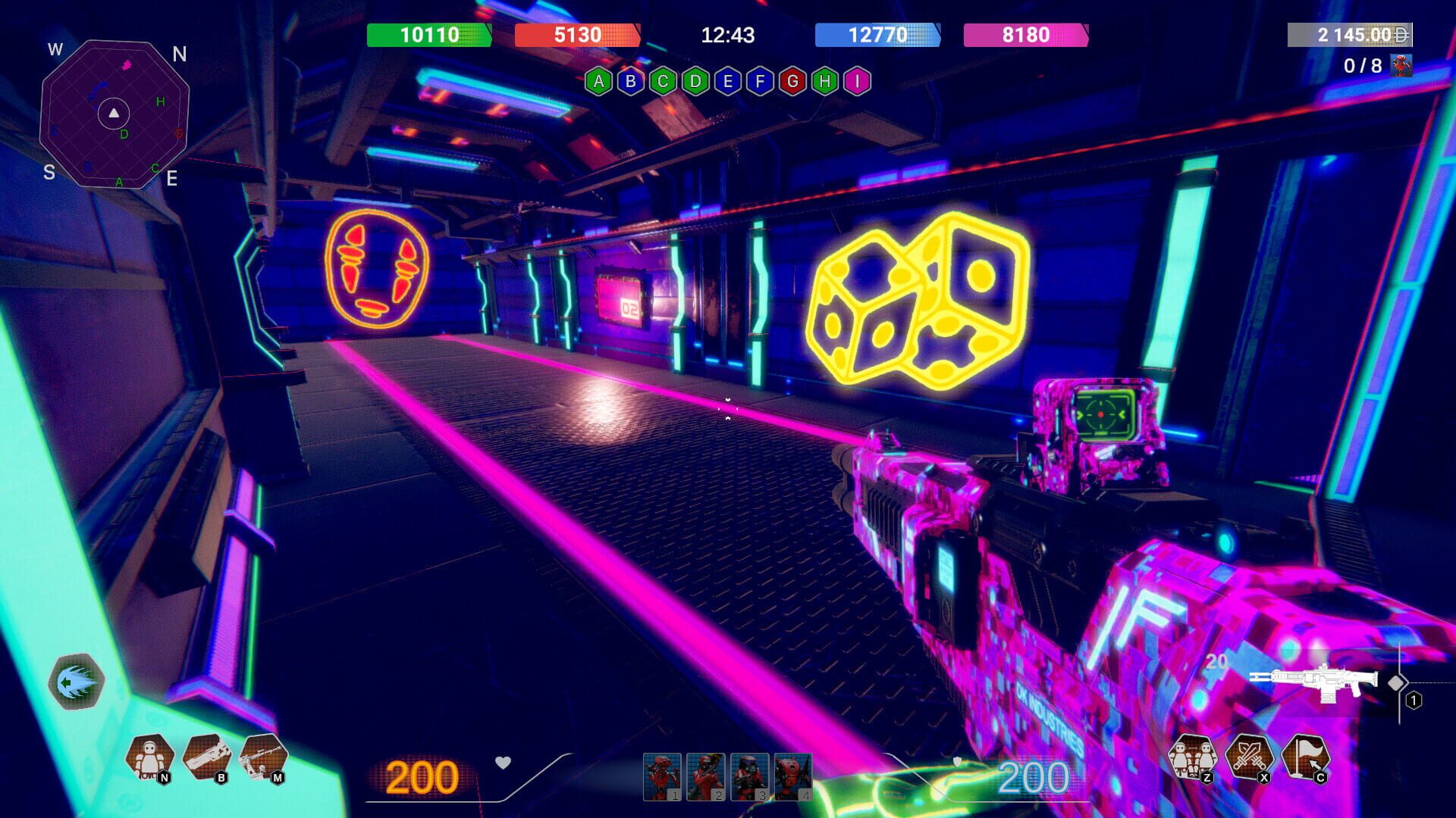 Screenshot for Neon Phonk Robots