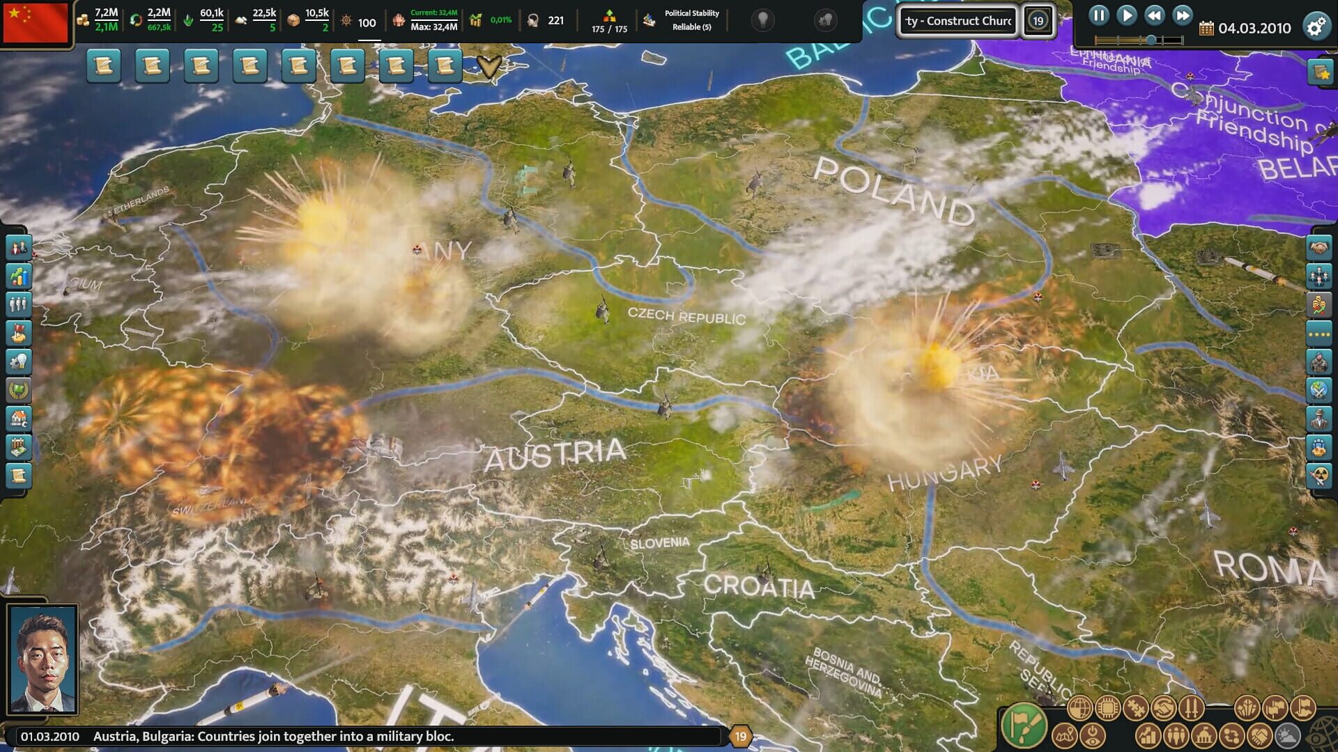 Screenshot for Realpolitiks 3: Earth and Beyond