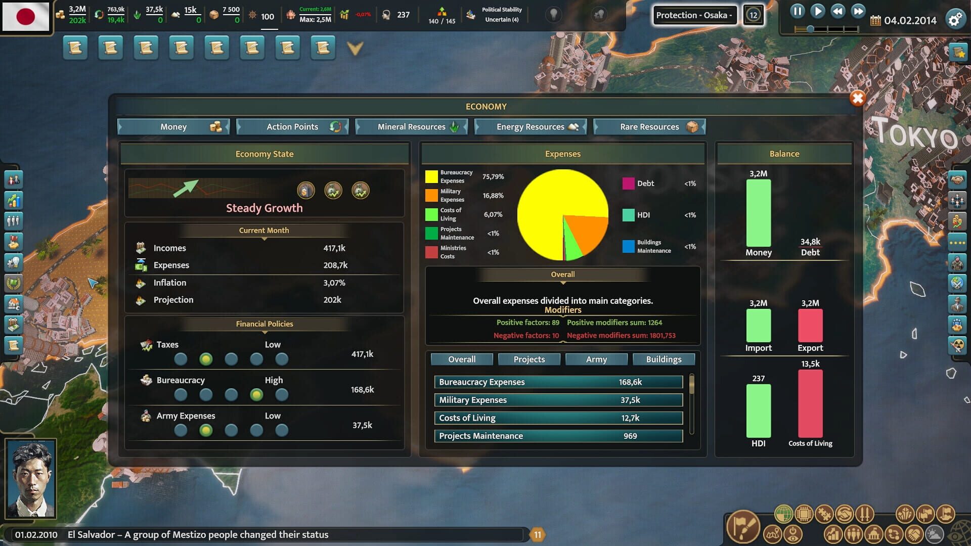Screenshot for Realpolitiks 3: Earth and Beyond