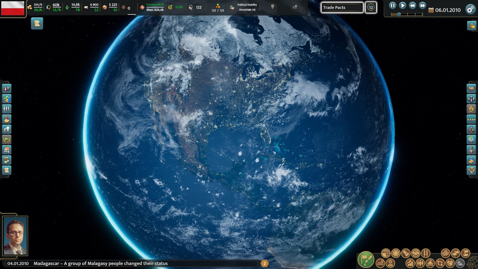 Screenshot for Realpolitiks 3: Earth and Beyond