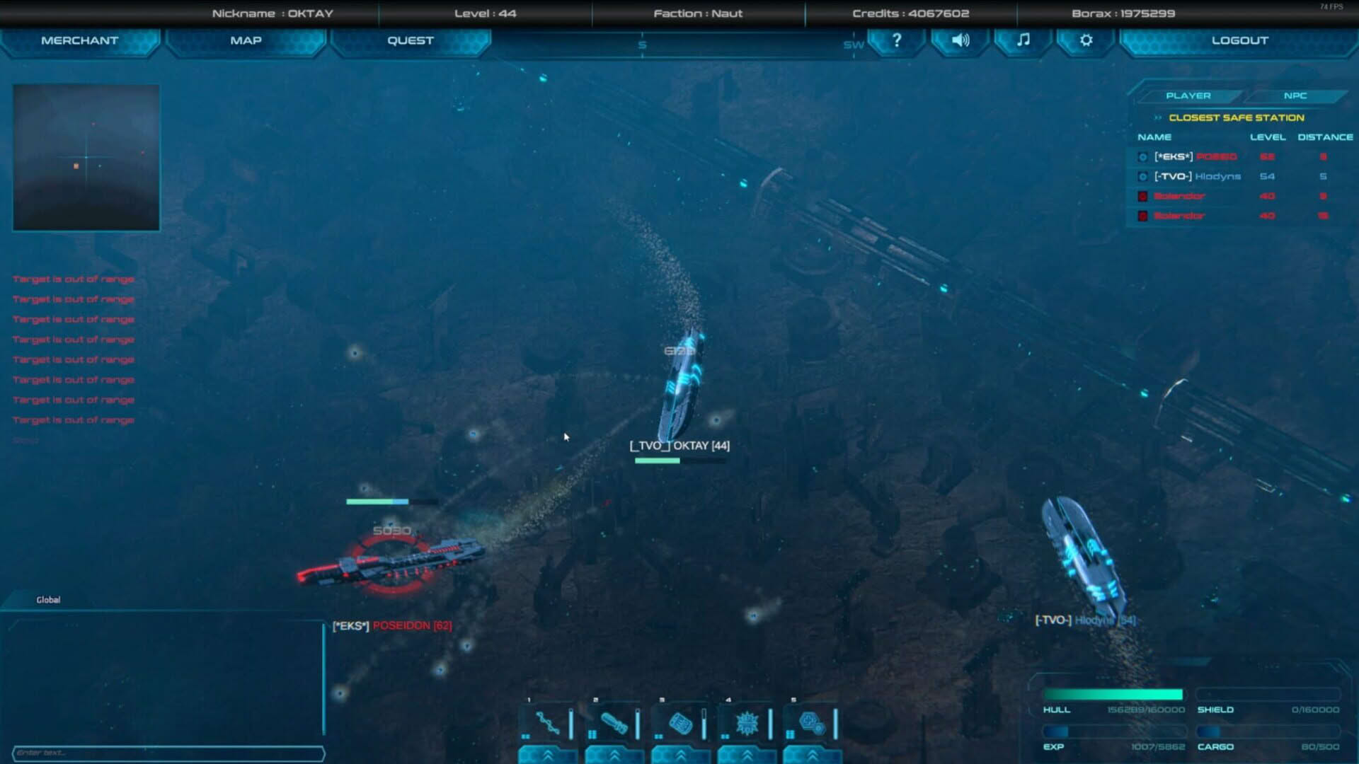 Screenshot for Tidal Nexus Online