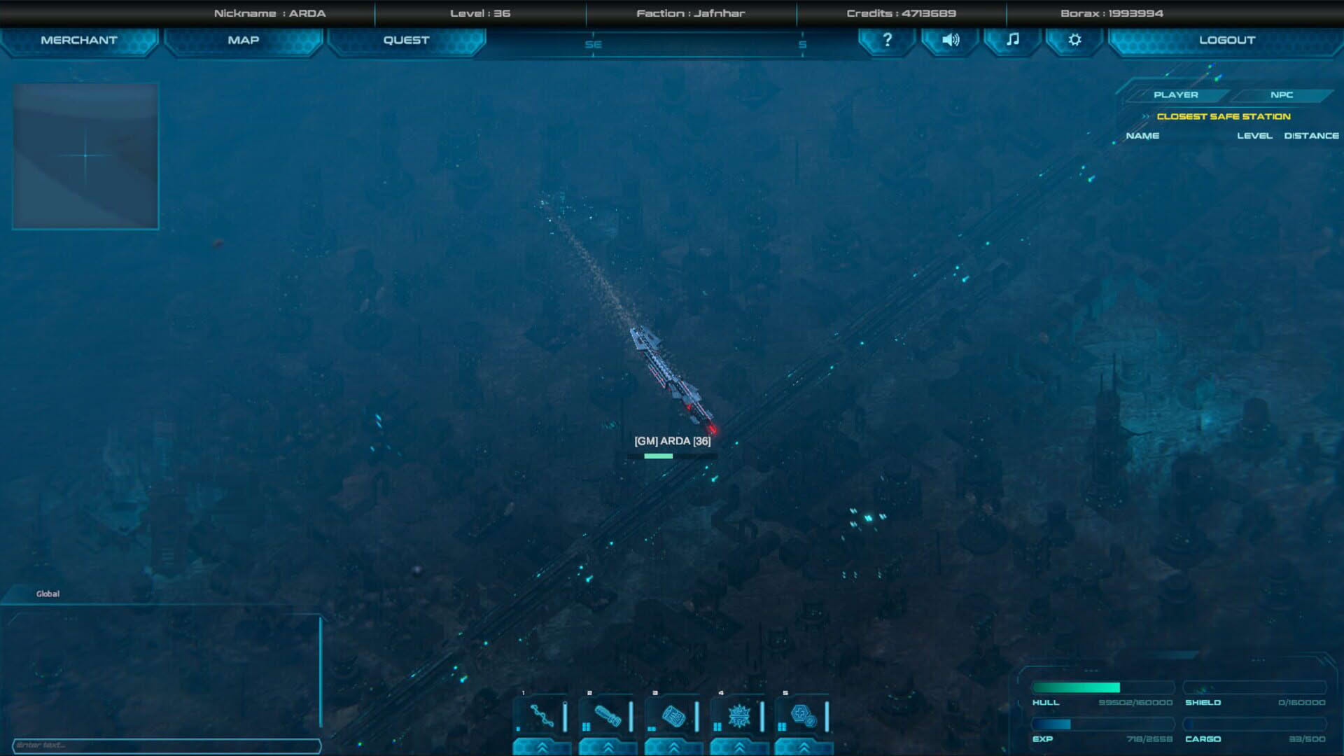 Screenshot for Tidal Nexus Online