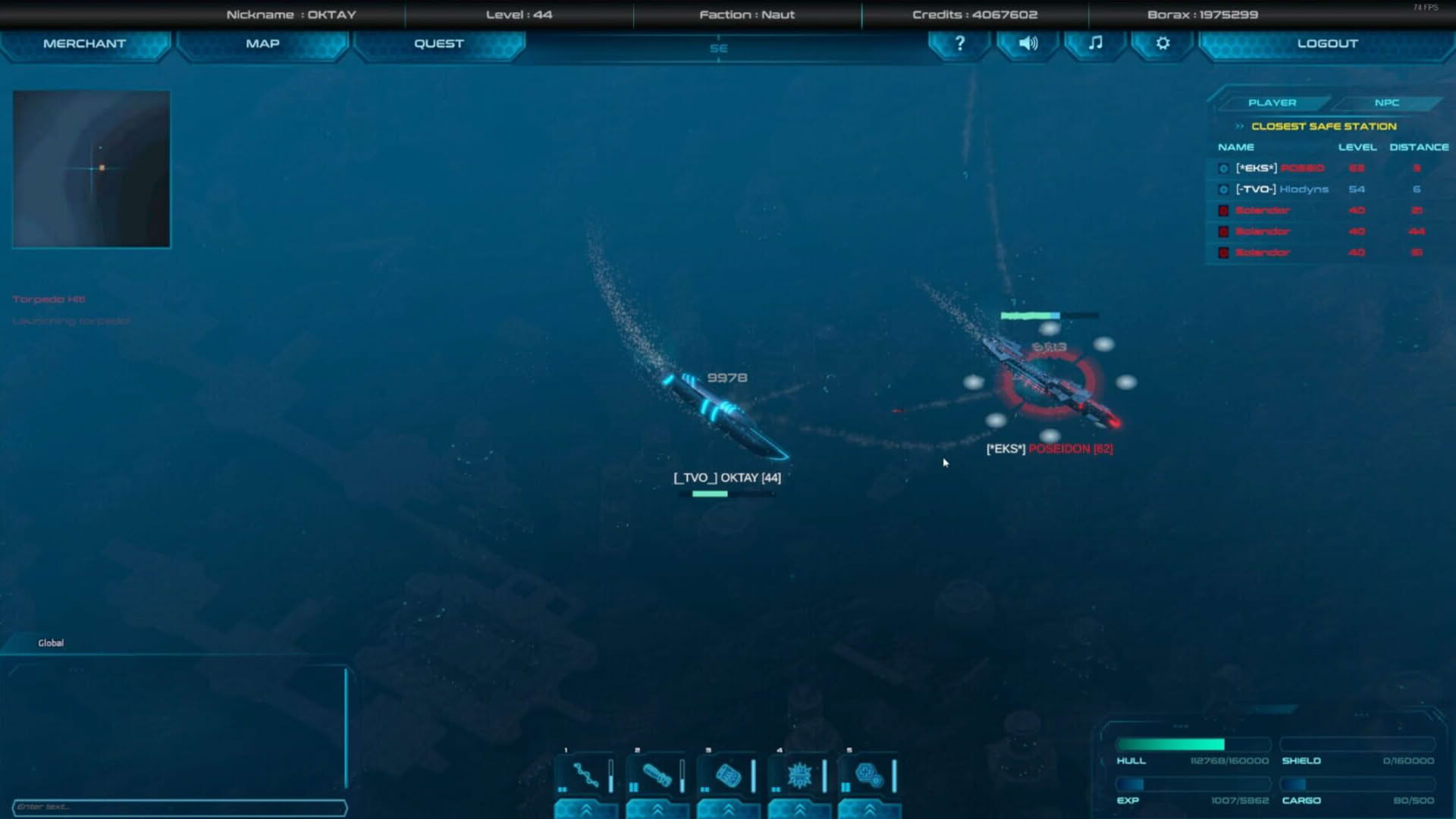 Screenshot for Tidal Nexus Online
