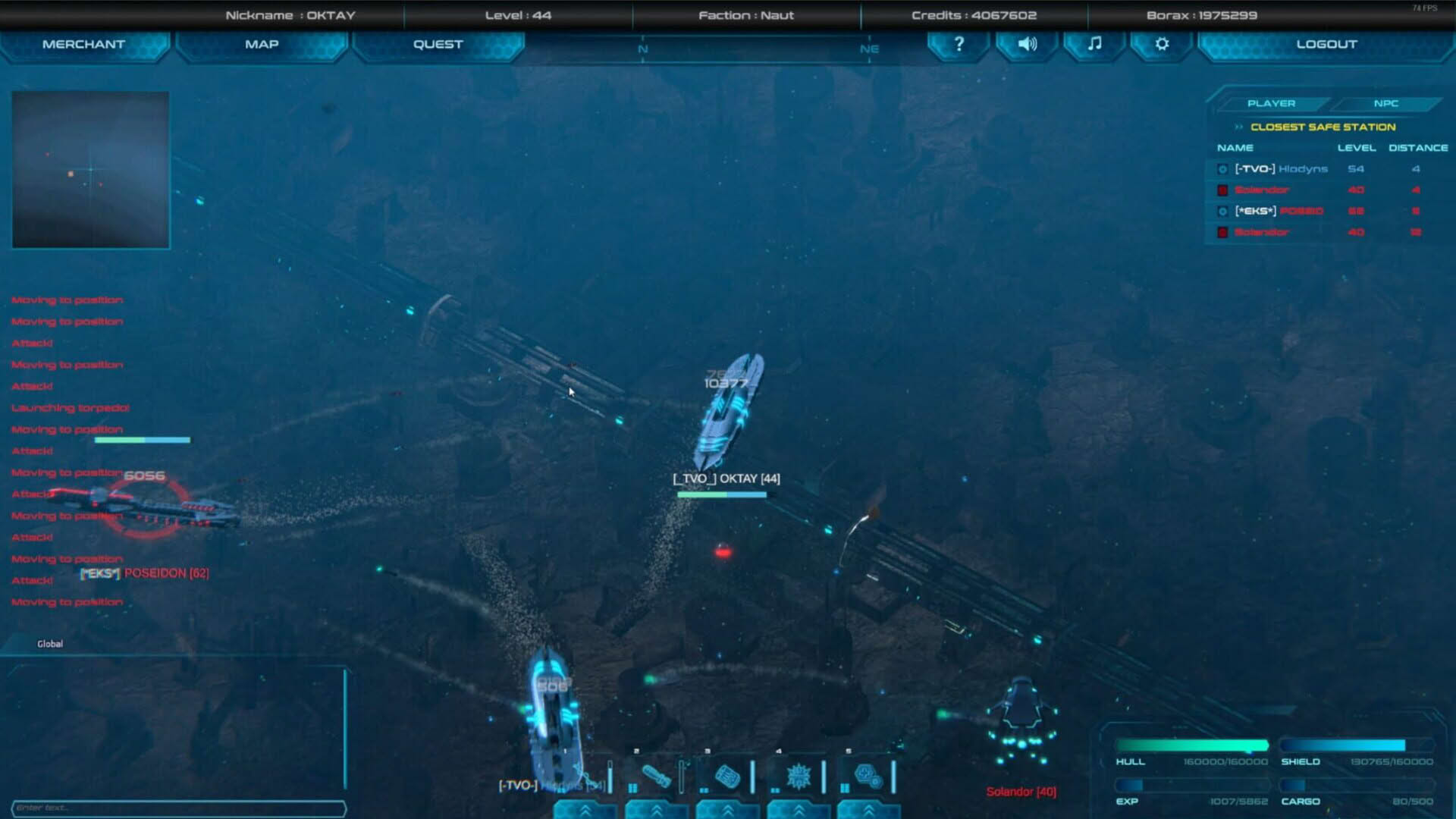 Screenshot for Tidal Nexus Online