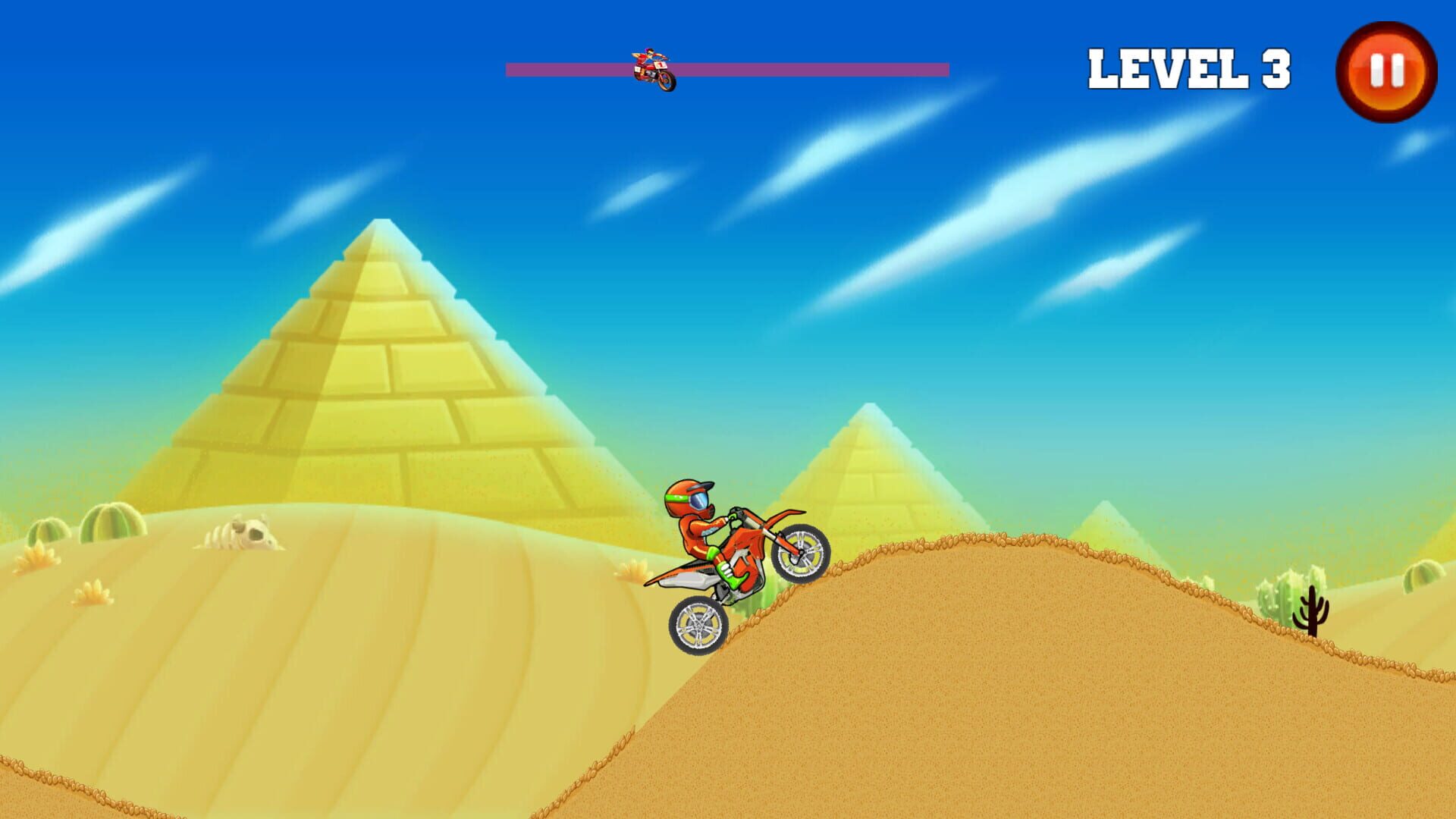 Screenshot for Crazy Bike Hill Racing