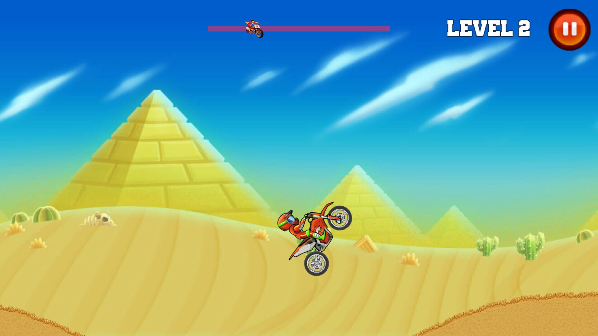 Screenshot for Crazy Bike Hill Racing