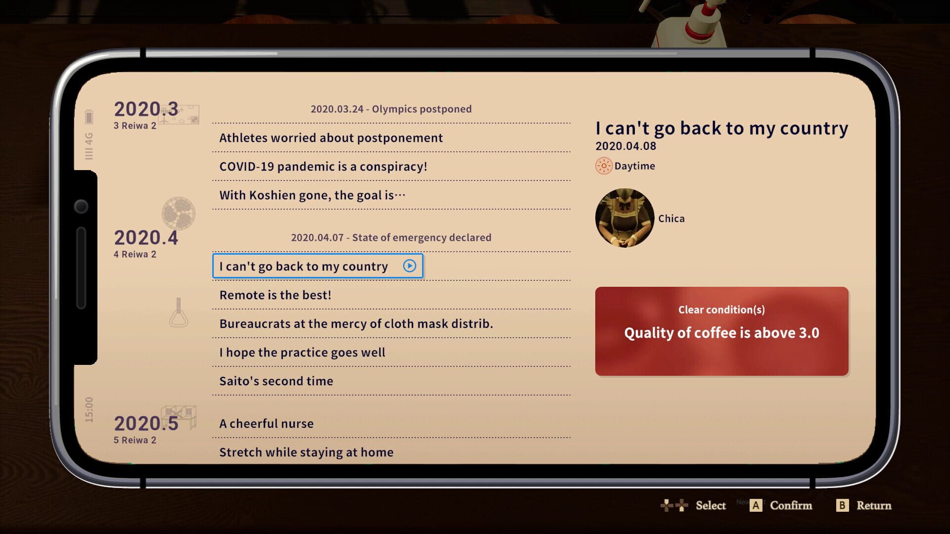 Screenshot for Tokyo Coffee: Grinding in the Pandemic