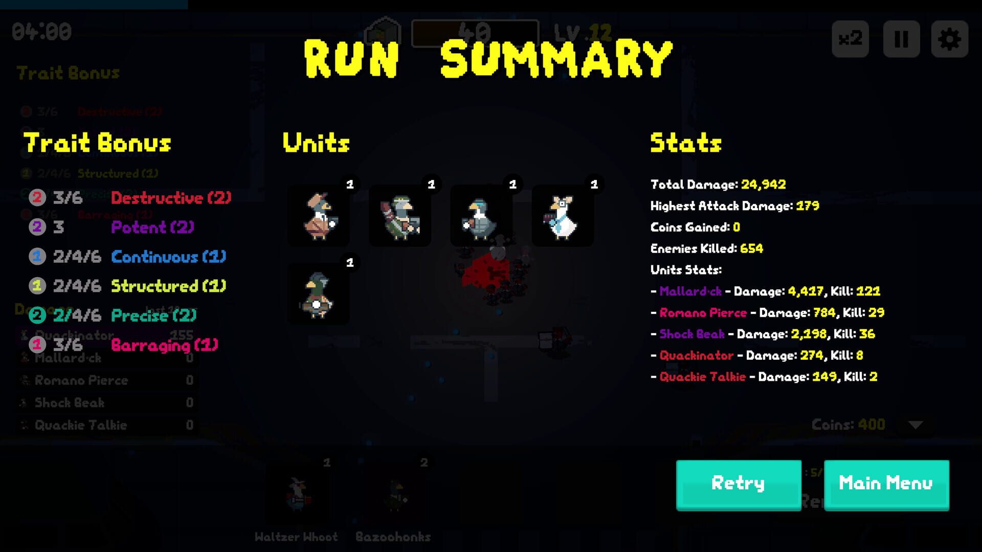 Screenshot for Quacker Bros: First Heist