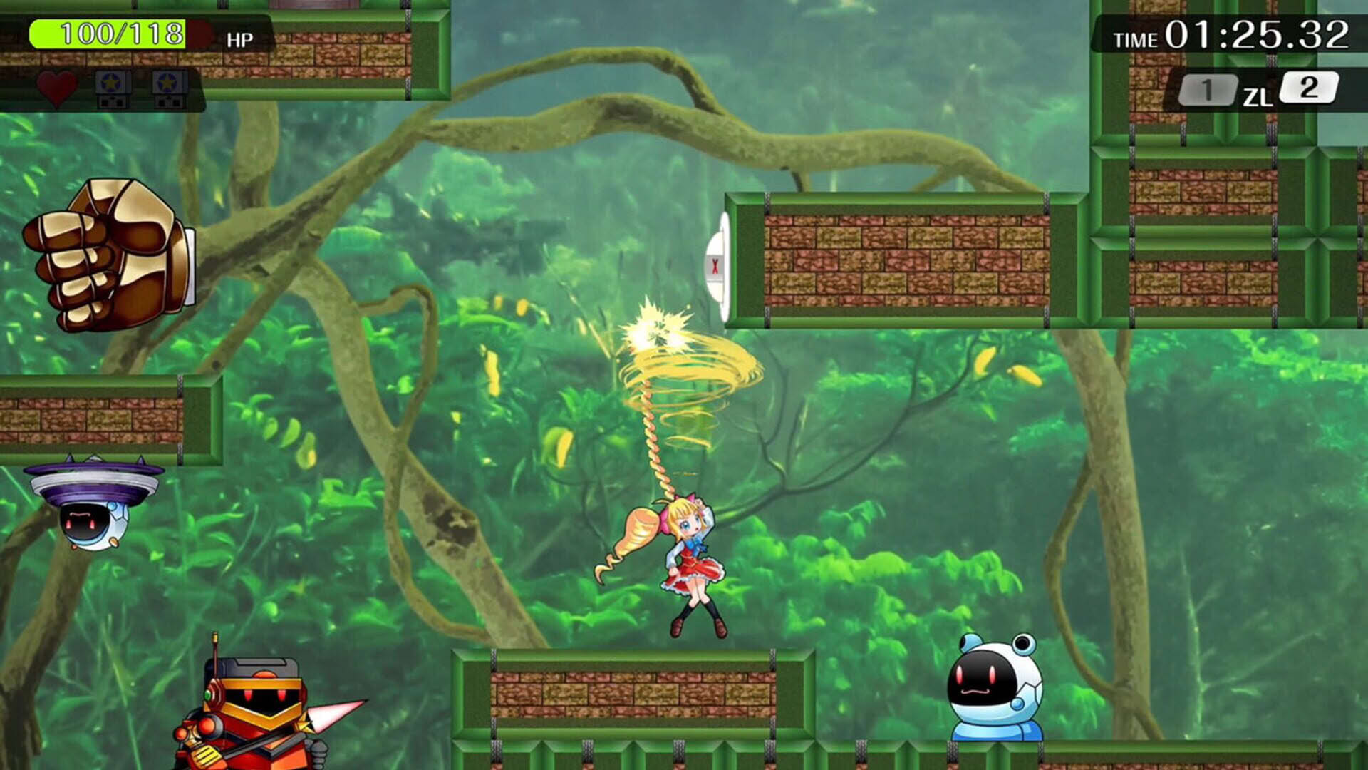 Screenshot for Rasen Reijoh Spiral Ojosama: Chohatsu no Makina