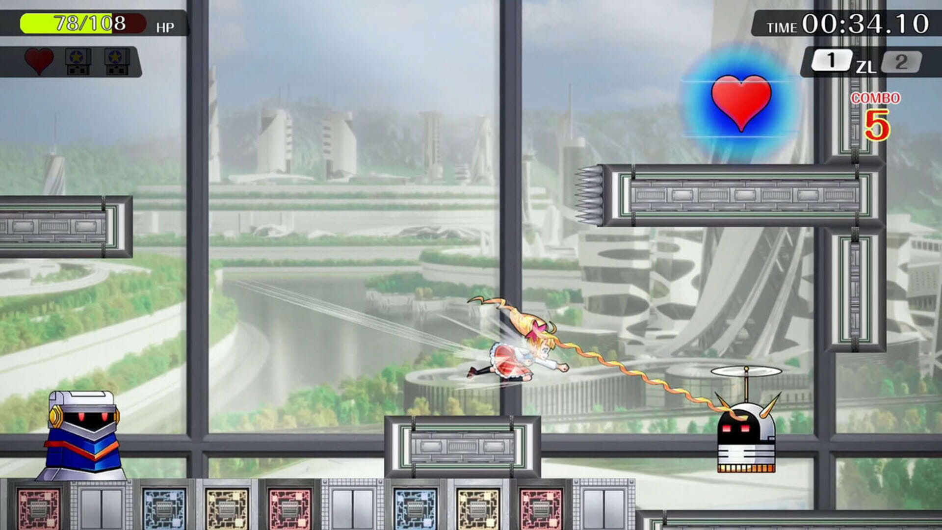 Screenshot for Rasen Reijoh Spiral Ojosama: Chohatsu no Makina