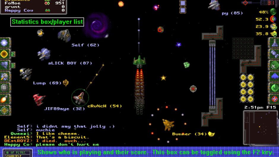 Screenshot for SubSpace