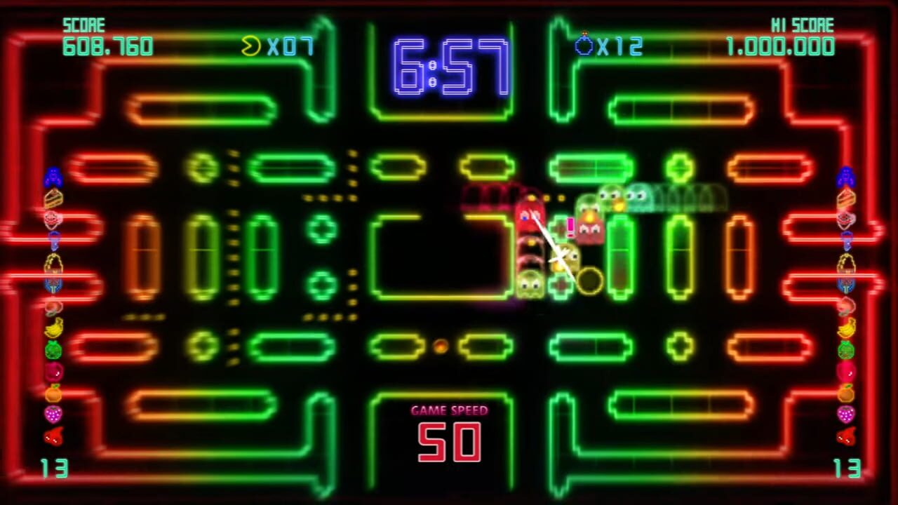 Screenshot for Pac-Man Championship Edition DX: All You Can Eat Edition