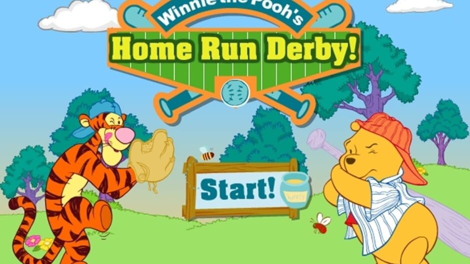 Screenshot for Winnie the Pooh's Home Run Derby!
